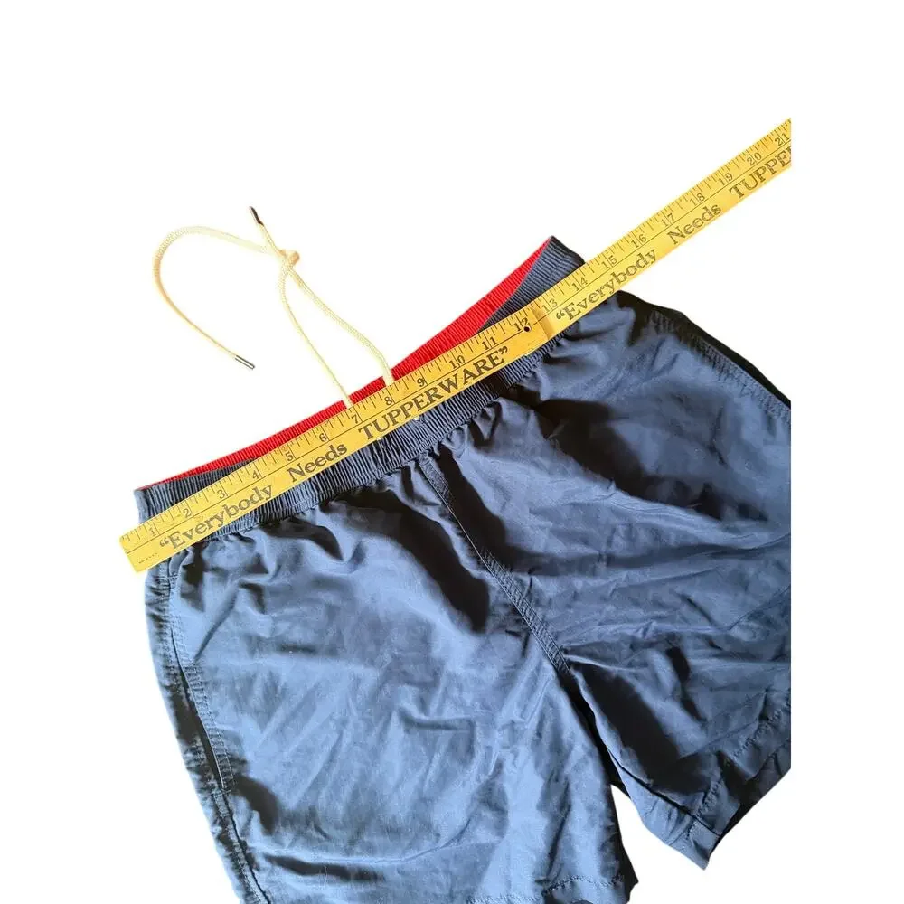 Polo Ralph Lauren Classic Swim Trunk Traveler‎ 5.75’’ Medium Navy red logo